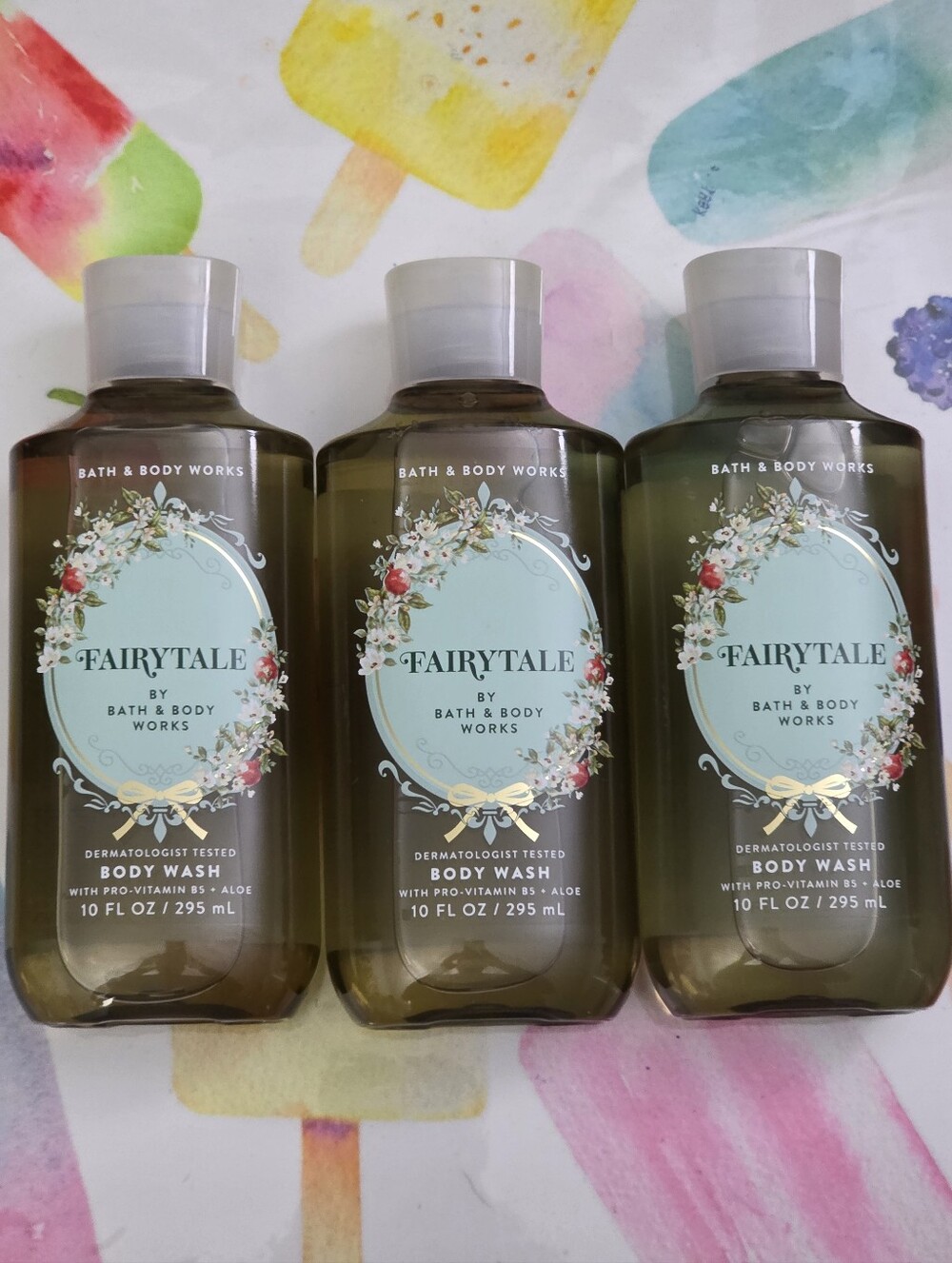 Bath & Body Works Fairytale Body Wash Set of 3 NEW RARE